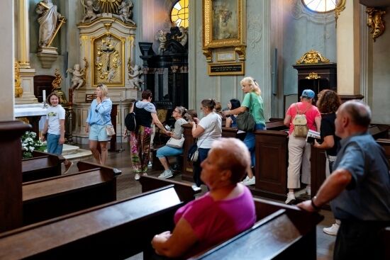 2025.08.02 - Krypty, podziemia i wnętrze Kościoła Farnego w Białymstoku