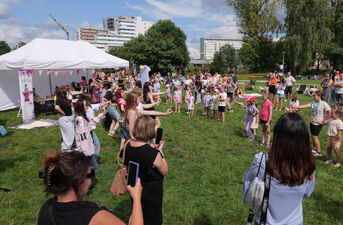 Sąsiedzki piknik w Parku Antoniuk
