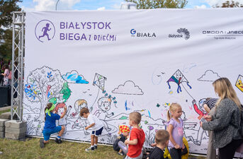Białystok Biega z Dziećmi