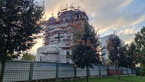 Budowa cerkwi na Białostoczku 