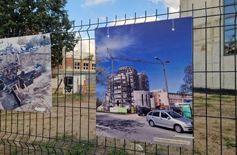 Budowa cerkwi na Białostoczku 
