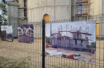 Budowa cerkwi na Białostoczku 