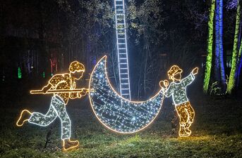 Bajki, światła i bohaterowie książek. Dziś otwarcie Lumina Park