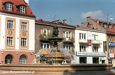 Fontanna na Rynku Kościuszki