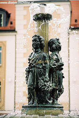 Fontanna - Rynek Kościuszki