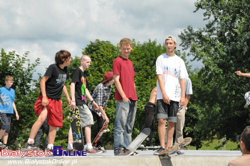 Otwarcie Skateparku przy "Spodkach"