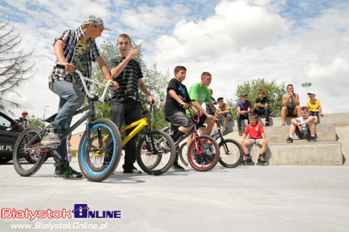 Otwarcie Skateparku przy "Spodkach"