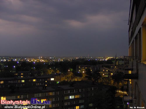 Burza nad Białymstokiem