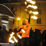 Fireshow na Rynku Kościuszki