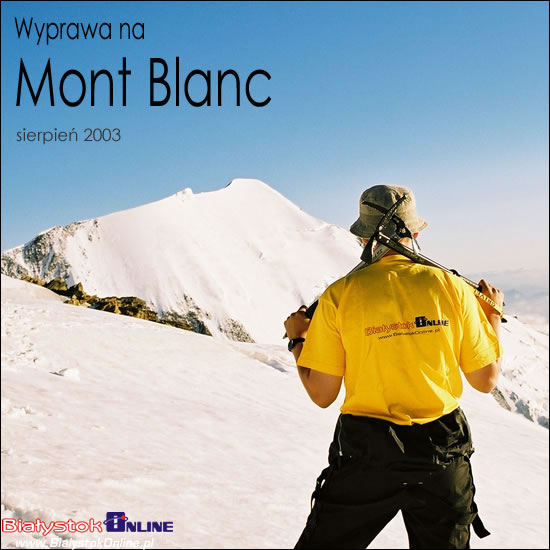 Mont Blanc. Sierpień 2003