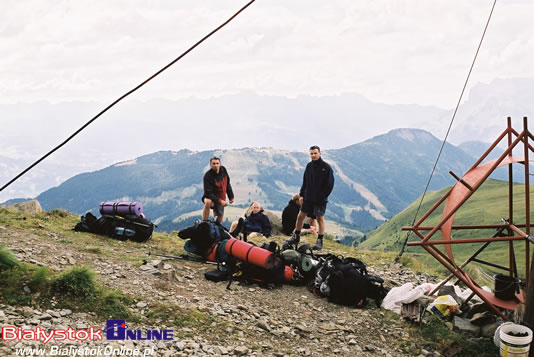 Mont Blanc. Sierpień 2003