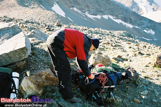 Mont Blanc. Sierpień 2003