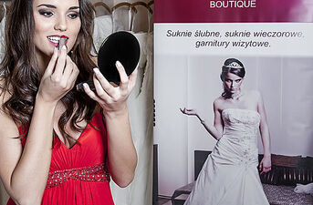 Prezentacja sukni wieczorowych i koktajlowych w salonie Mon Cheri Boutique