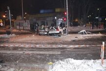 Wypadek w pobliżu ul. Sienkiewicza