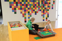 Sala gier i zabaw, ferie z LEGO w CLZ