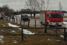 Ośmiokilometrowy zator rzeki. Podtopione gospodarstwa