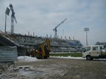 2013.02.27 - Prace na stadionie miejskim