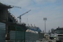 Prace na stadionie miejskim