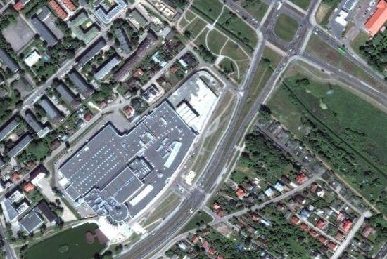 Atrium Biała i szkrzyżowanie ul. Branickiego