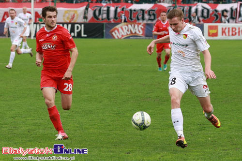 Mecz Widzew Łódź - Jagiellonia Białystok