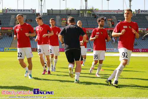 Mecz Korona Kielce - Jagiellonia Białystok