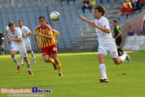 Mecz Korona Kielce - Jagiellonia Białystok