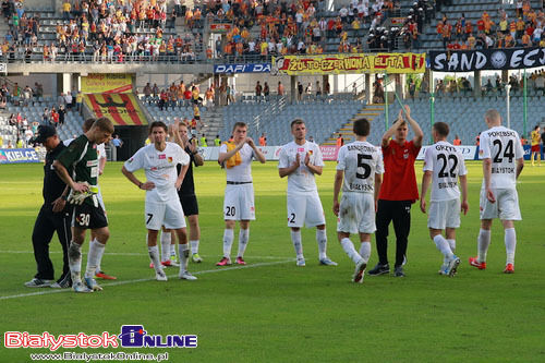 Mecz Korona Kielce - Jagiellonia Białystok