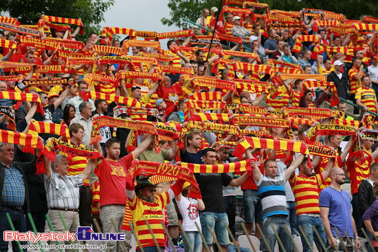 Mecz Jagiellonia - Ruch Chorzów
