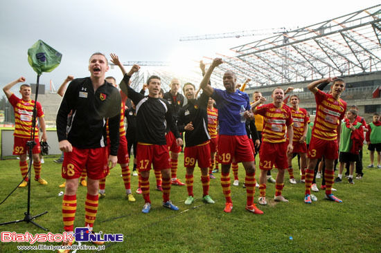 Mecz Jagiellonia - Ruch Chorzów