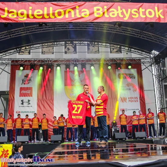 Prezentacja drużyny Jagiellonii Białystok