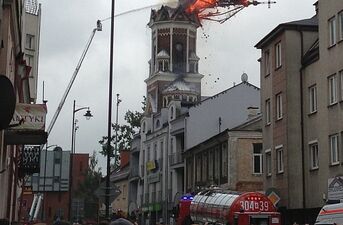 Pożar kościoła świętego Wojciecha