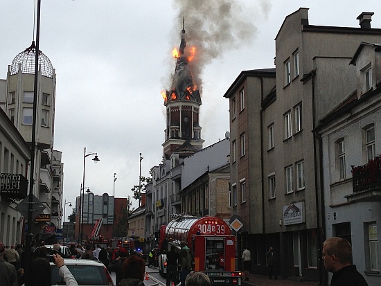 Pożar kościoła św. Wojciecha