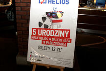 Urodziny kina Helios w galerii Alfa