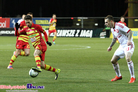 Mecz Jagiellonia Białystok - Wisła Kraków