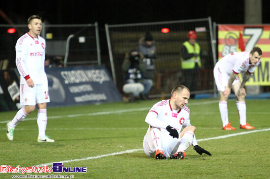 Mecz Jagiellonia Białystok - Wisła Kraków