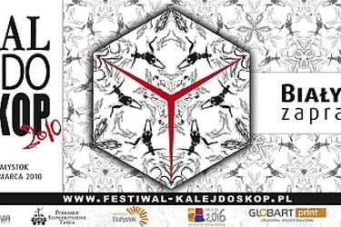 Festiwal Kalejdoskop reklamuje się w Warszawie