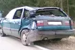 Białoruski samochód osobowy zderzył się z szynobusem 