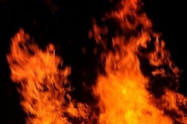 Pożar w Księżynie. 7-letni chłopczyk trafił na Szpitalny Oddział Ratunkowy