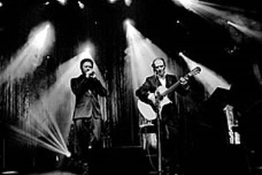 Niecodzienny duet - Piasek i Krajewski - na koncercie w Białymstoku