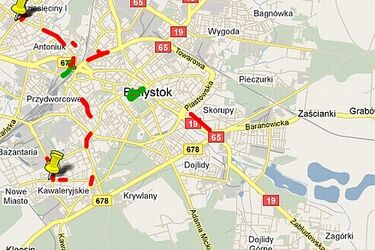 Remontowa wiosna na ulicach Białegostoku