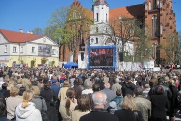 Tysiące białostoczan na pożegnalnej Mszy Św. Krzysztofa Putry