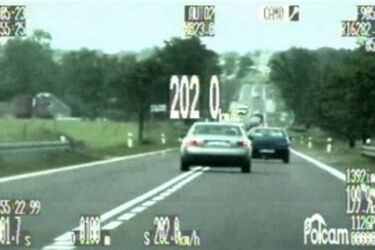 Policjny pościg za uciekającym kradzionym autem Litwinem