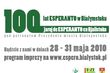 Białostocki ruch esperancki ma 100 lat