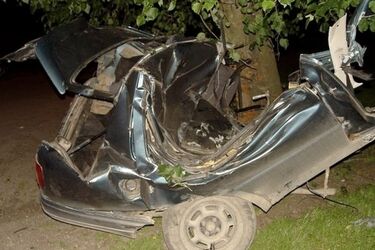 Tragiczne wyprzedzanie w Bielsku. Zginął 19-latek