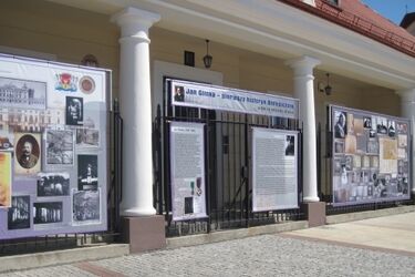 Jan Glinka - pierwszy historyk Białegostoku. Nowa wystawa przed archiwum