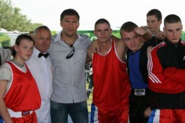 Dariusz "Tiger" Michalczewski podczas "Lata z Tigerem" w Kolnie