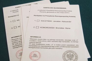 Białystok głosował na Bronisława Komorowskiego