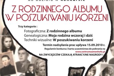 Poszukaj swoich korzeni. Weź udział w konkursie