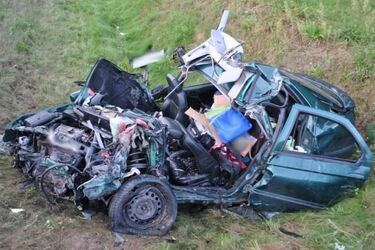 Śmiertelny wypadek na "ósemce". Winny uciekł z miejsca zdarzenia