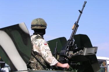 Białostockie panterki na militarnych targach 
